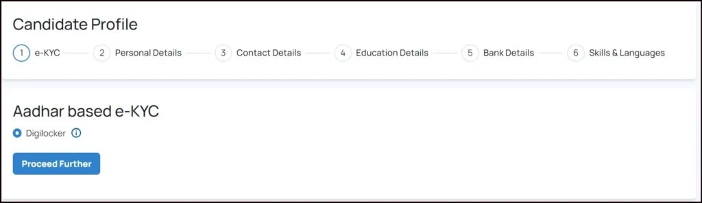 PM Internship Scheme Registration Step-8